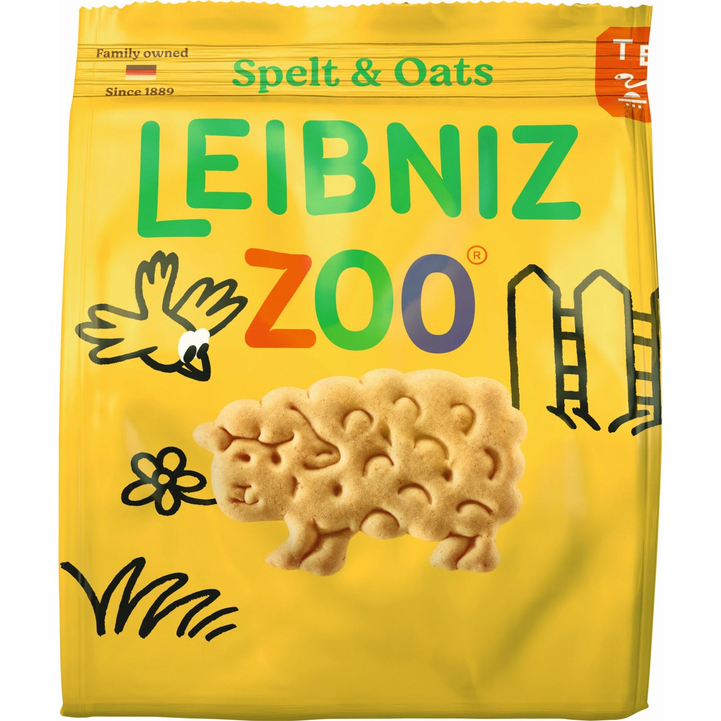 Bahlsen Leibniz Spelt and Oats Biscuits 100g