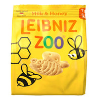 Bahlsen Leibniz Zoo Milk and Honey Biscuits 100g