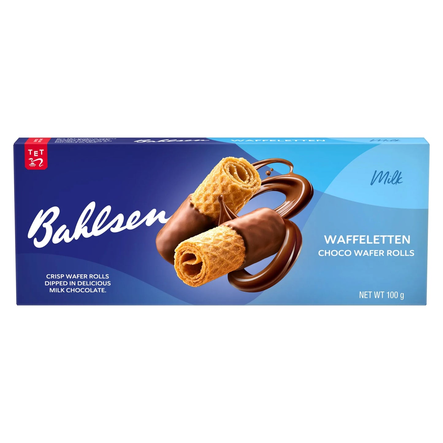 Bahlsen Waffeletten Milk Choco Wafers 100g
