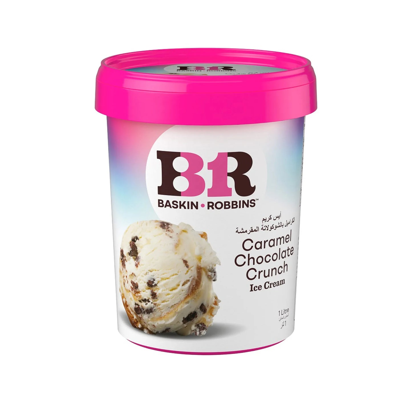 Baskin Robbins Caramel Chocolate Crunch Ice Cream 1 L
