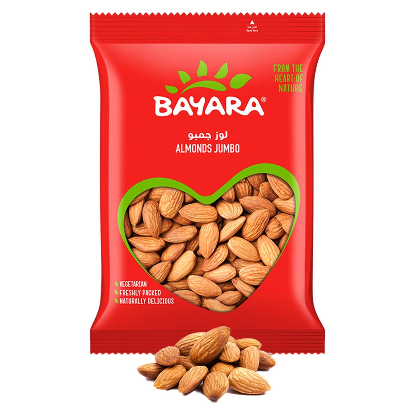 Bayara Raw Jumbo Almonds 200g