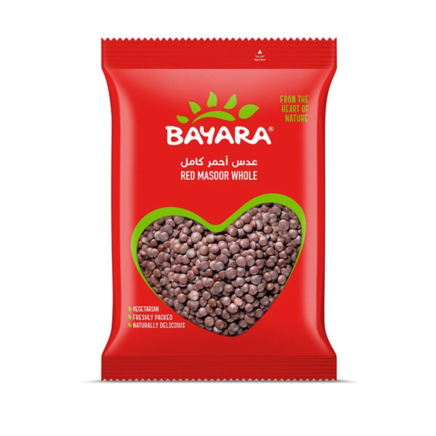 Bayara Red Masoor Whole 400 gr