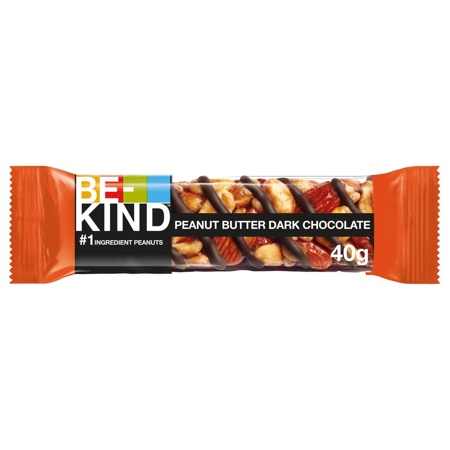 Be-Kind Peanut Butter, Dark Chocolate & Nuts Snack Bar 40 gr