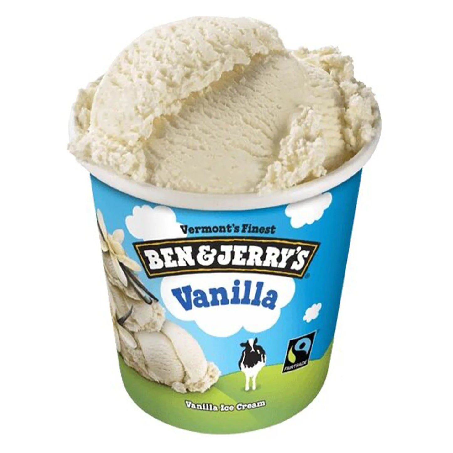 Ben and Jerrys Vanilla Ice Cream 473 ml
