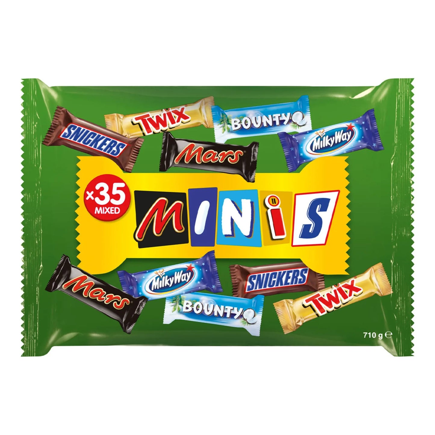Best of Minis Assorted Bars (35 Pieces) 710 gr