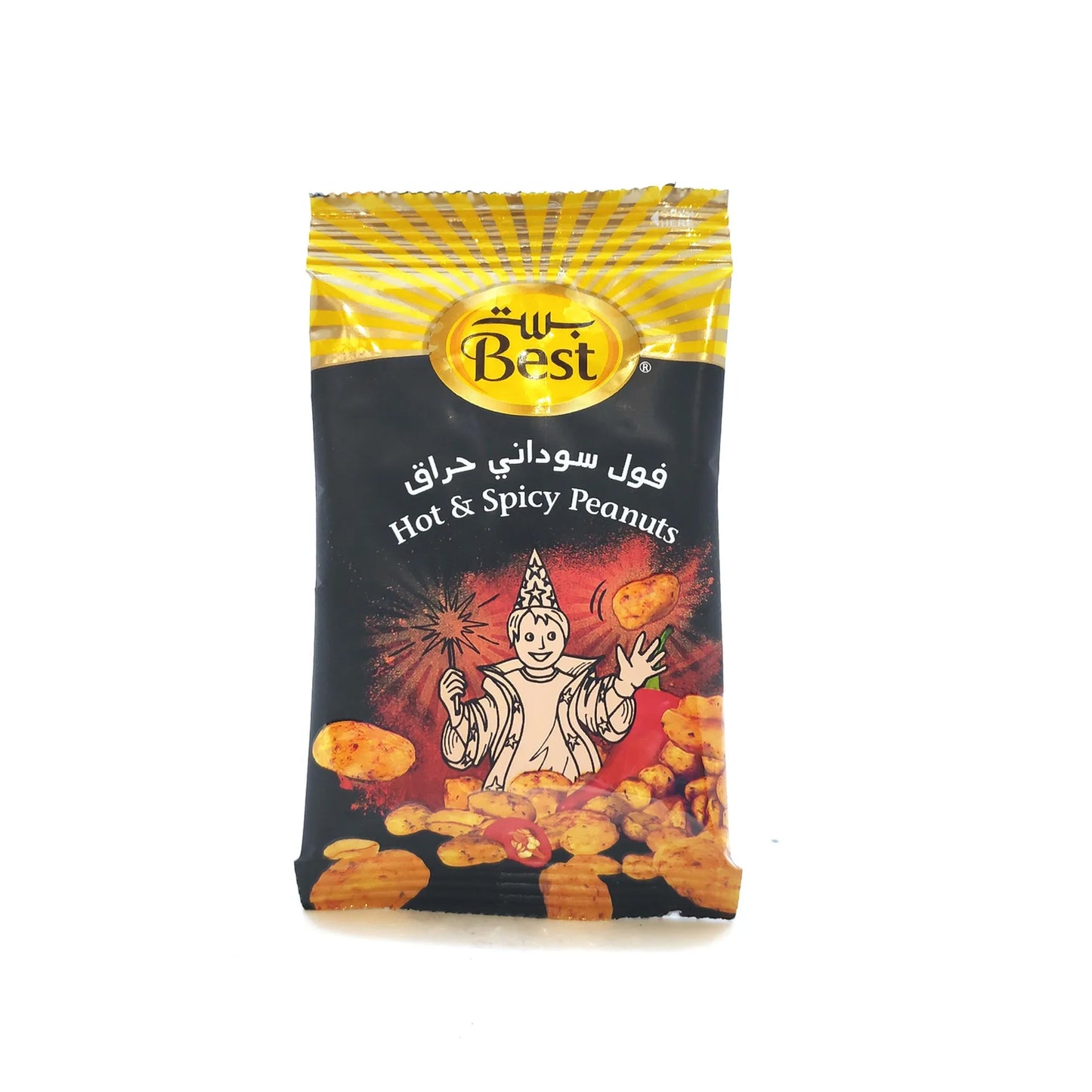 Best Roasted Hot and Spicy Peanuts 13 gr