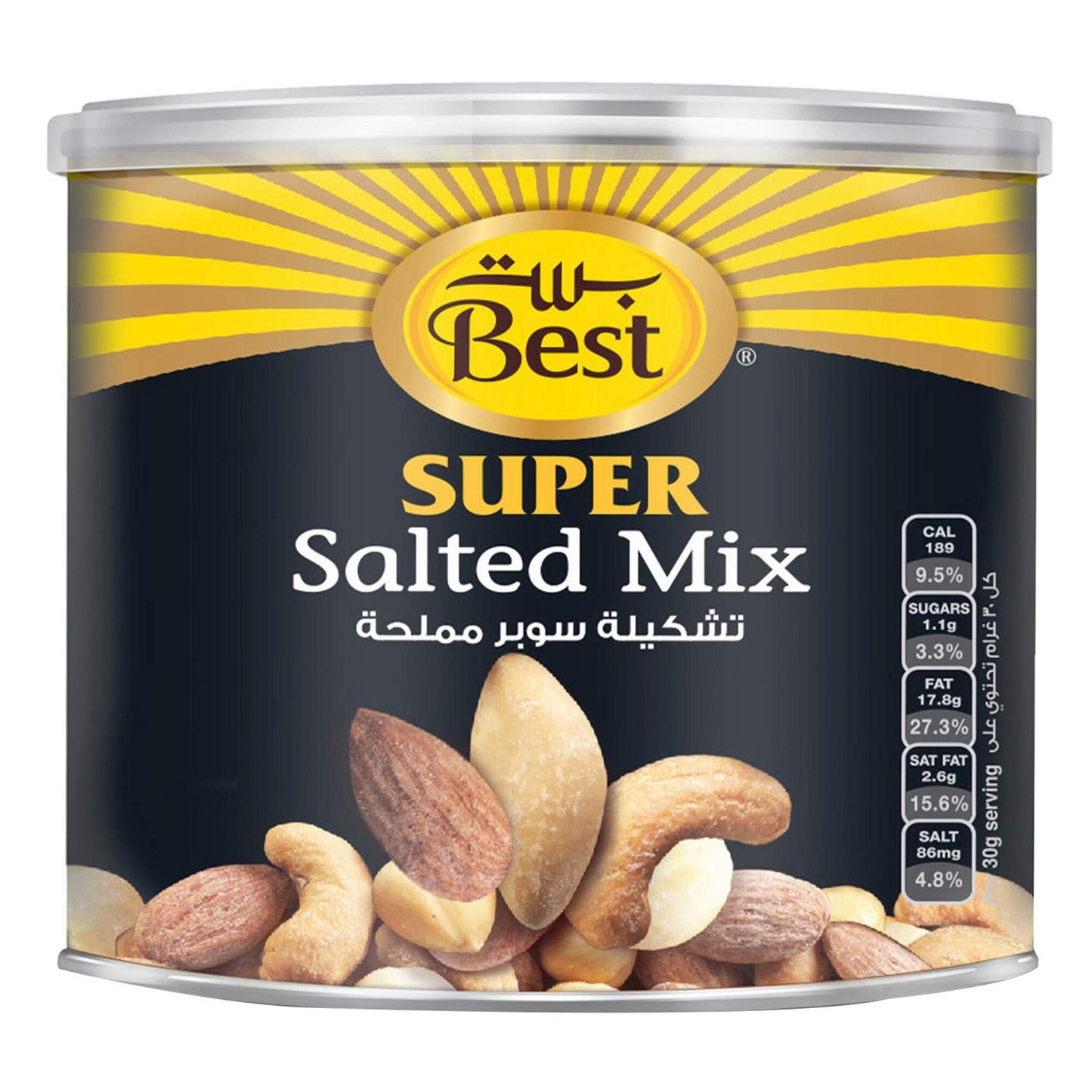 Best Super Salted Mixed Nuts 200 gr