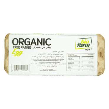 Bio Farm Organic Medium Brown Eggs 10 per pack