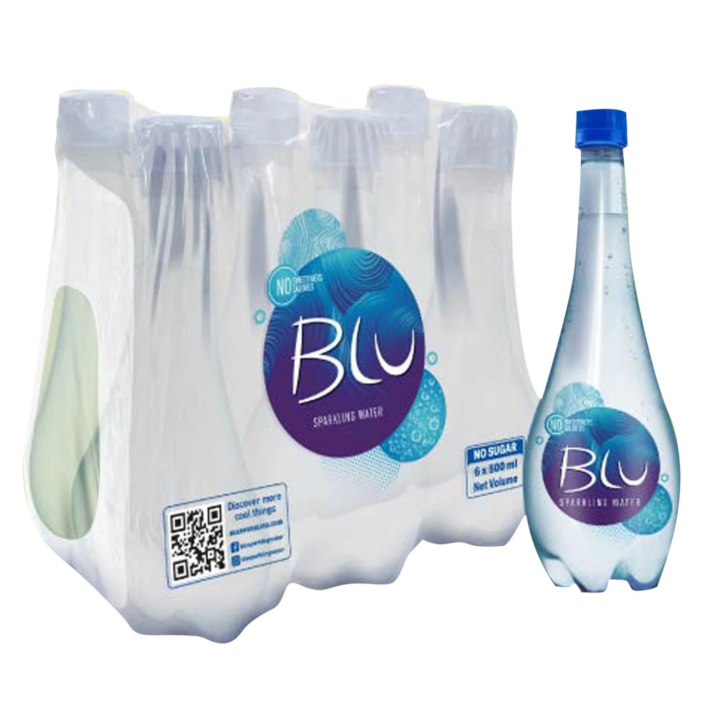 Blu Sparkling Water 6x500 ml