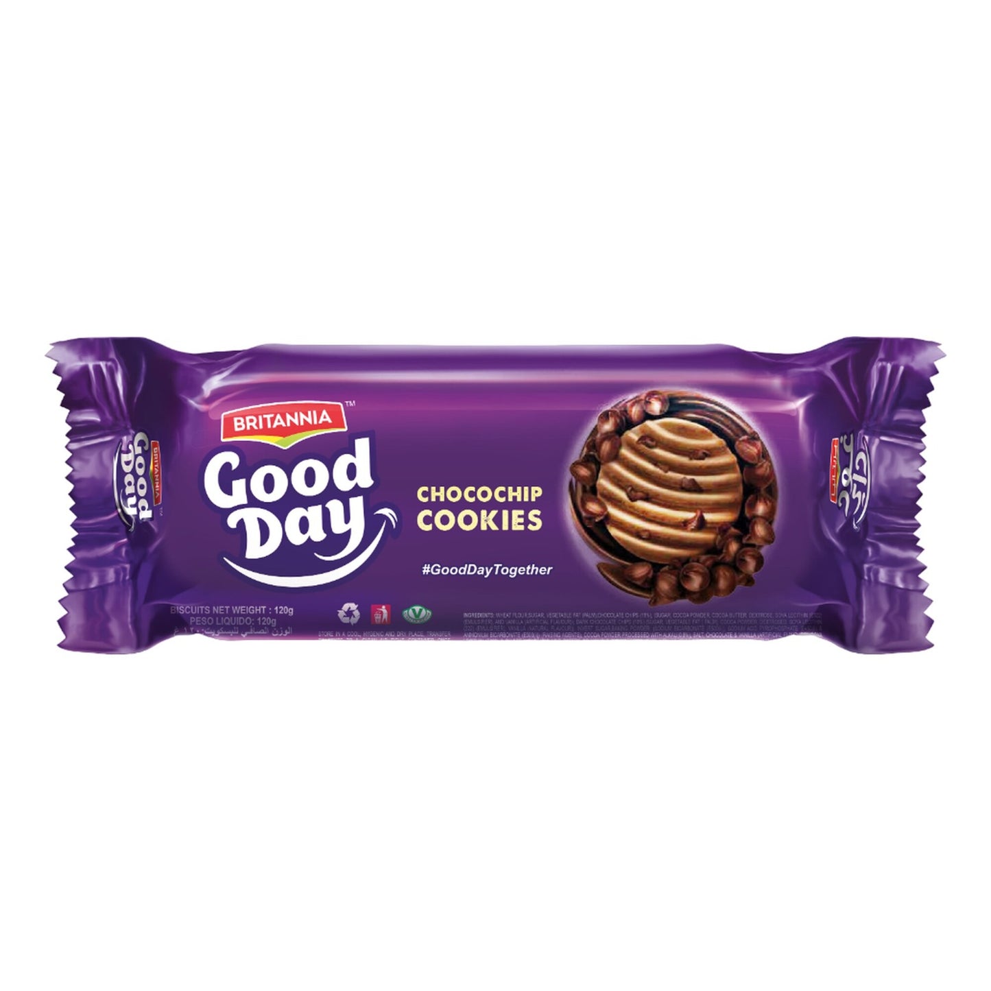 Britannia Good Day Chocochip Biscuit 120g