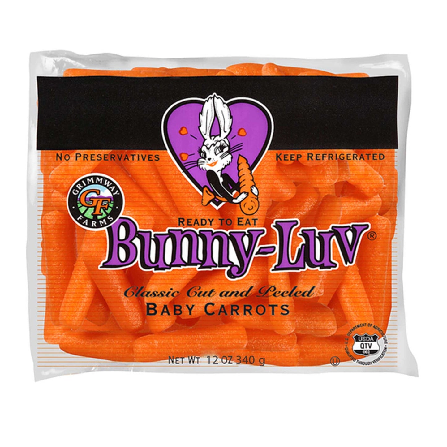 Bunny-Luv Baby Carrots 340 gr