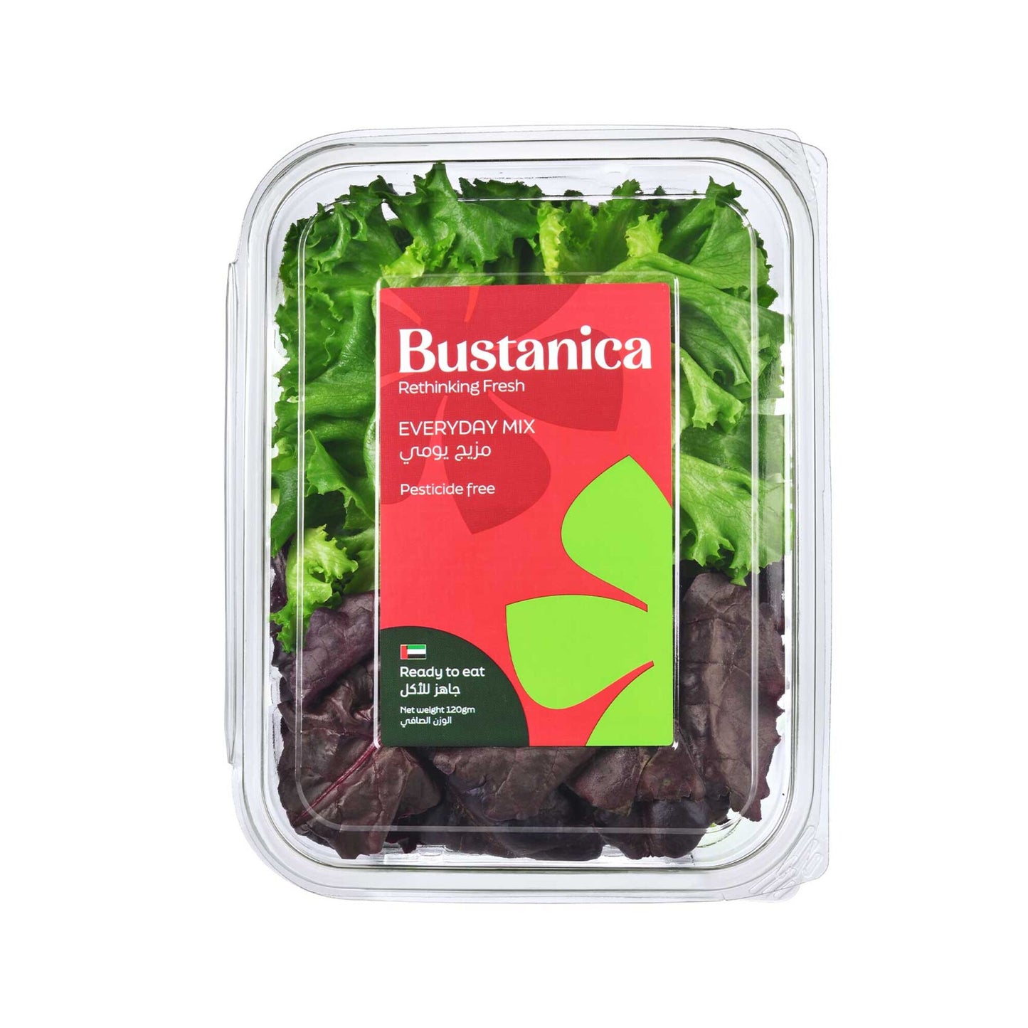 Bustanica Everyday Lettuce Mix 120 gr per pack