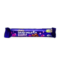 Cadbury Dairy Milk Bubbly Chocolate Bar 24 gr
