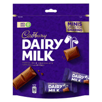 Cadbury Dairy Milk Family Chocolate Minis (14 Pieces) 168 gr