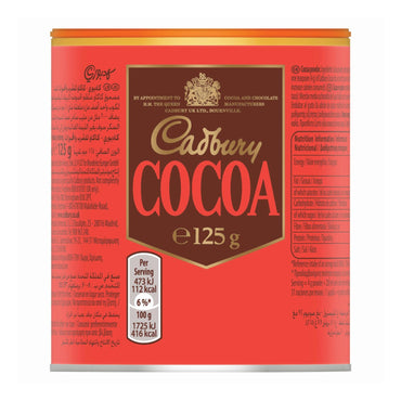 Cadbury Original Chocolate Flavour Cocoa Powder 125g