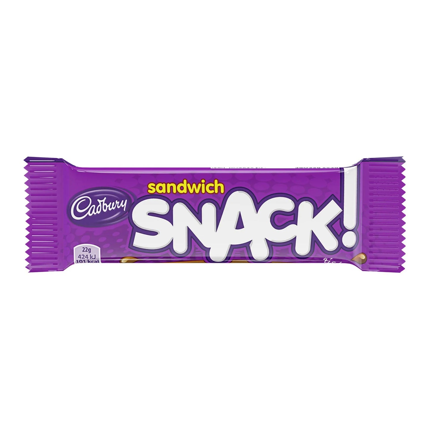 Cadbury Snack Milk Chocolate Coated Sandwich Biscuit 22 gr