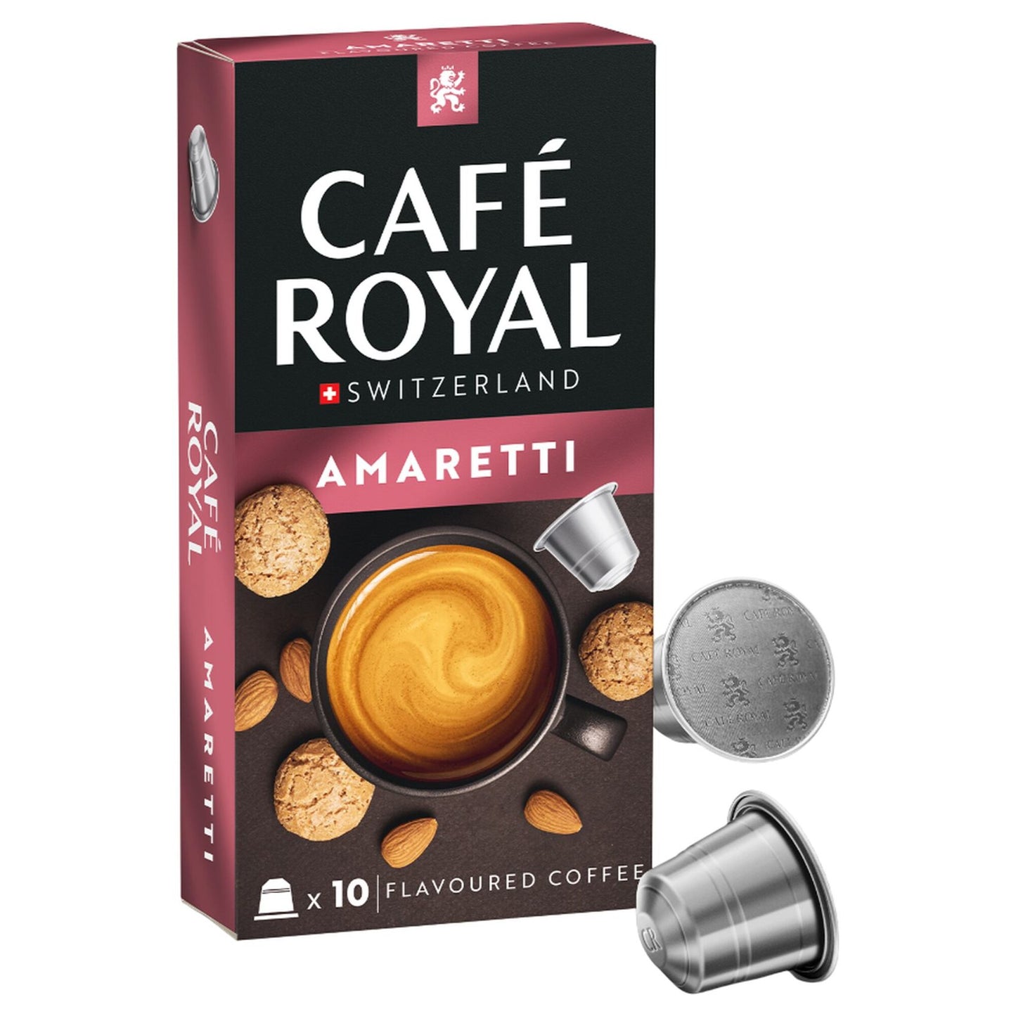 Cafe Royal Amaretti Coffee Capsules 10 coffee capsules