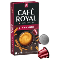 Cafe Royal Coffee Capsules Cinnamon Flavor 10 coffee capsules