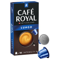 Cafe Royal Lungo Coffee Capsules - Intensity 5 10 coffee capsules