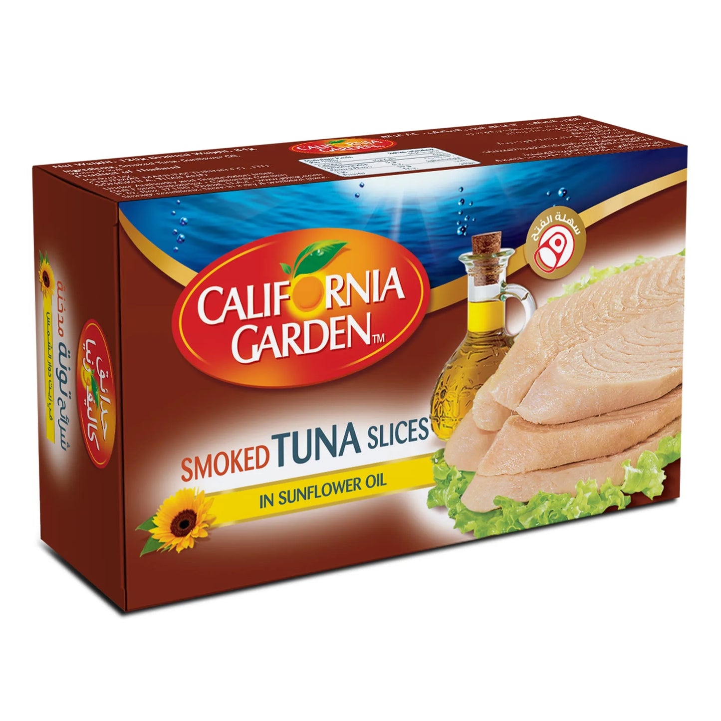 California Garden Smoked Tuna Slices in Sunflower Oil 84 gr
