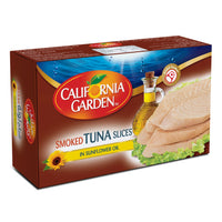California Garden Smoked Tuna Slices in Sunflower Oil 84 gr