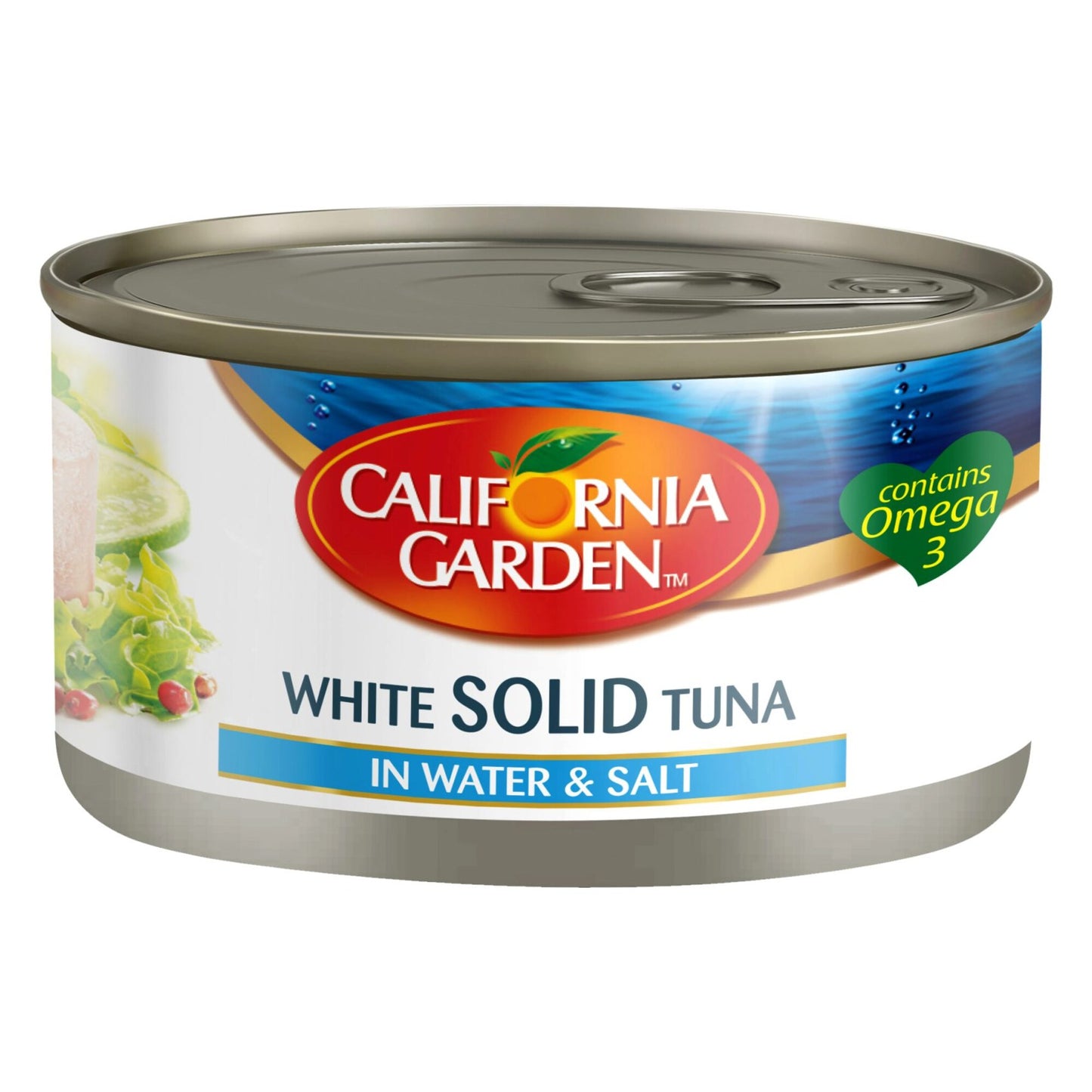 California Garden White Solid Tuna in Water 120 gr