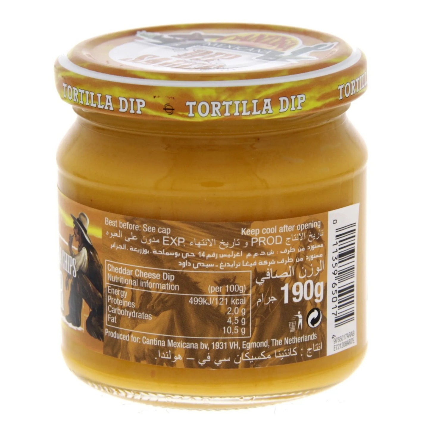 Cantina Mexicana Cheddar Dip 190 g