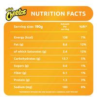 Cheetos Crunchy Cheese Corn Chips 190 gr