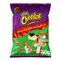Cheetos Crunchy Flamin' Hot Corn Chips 50 gr