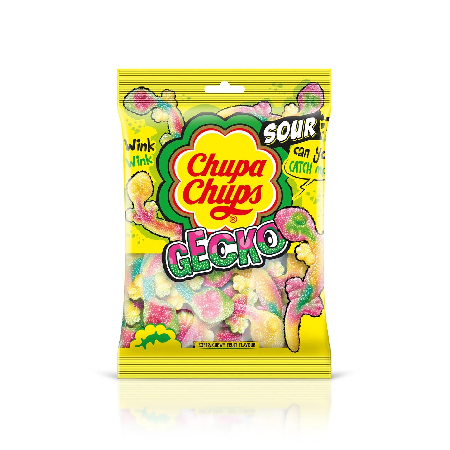Chupa Chups Sour Gecko Jellies 160 gr