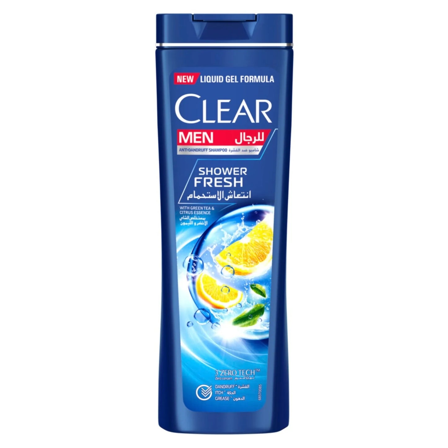 Clear Men Shower Fresh Anti-Dandruff Shampoo with Green Tea 200 ml