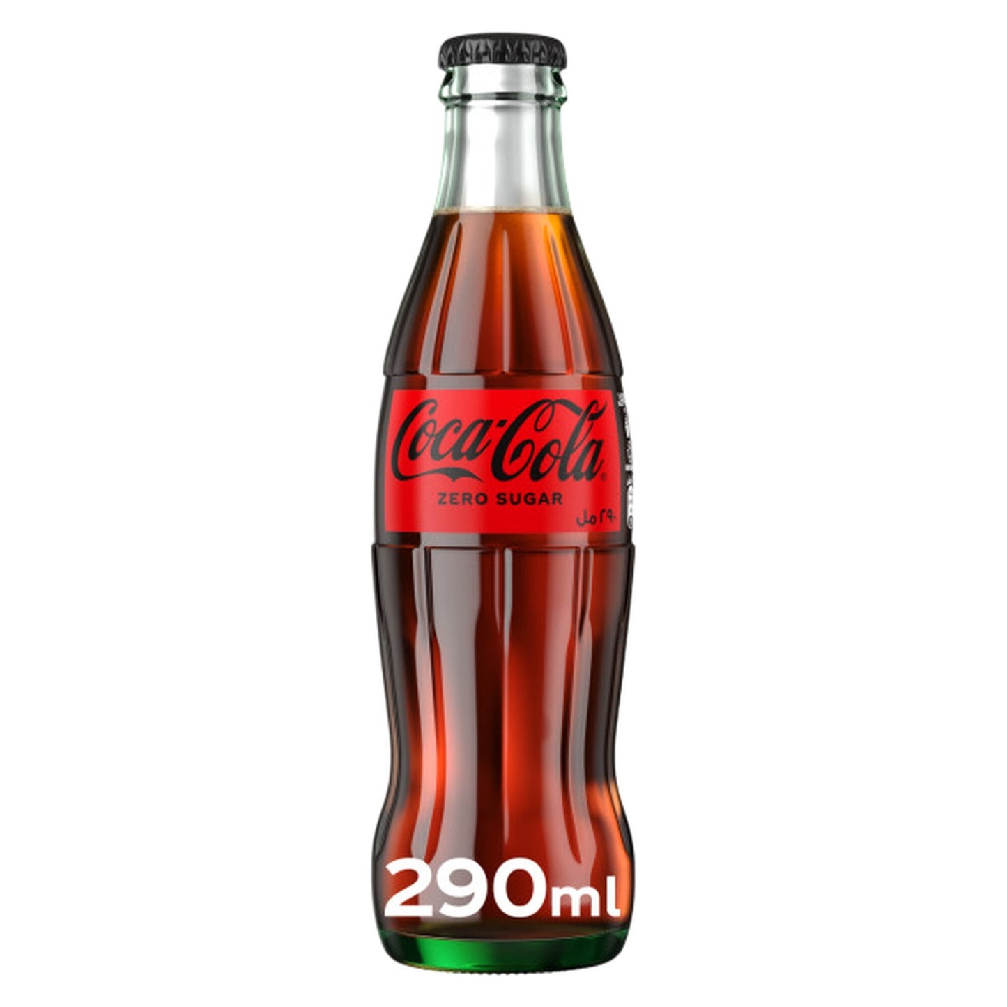 Coca Cola Zero Glass Bottle 290ml