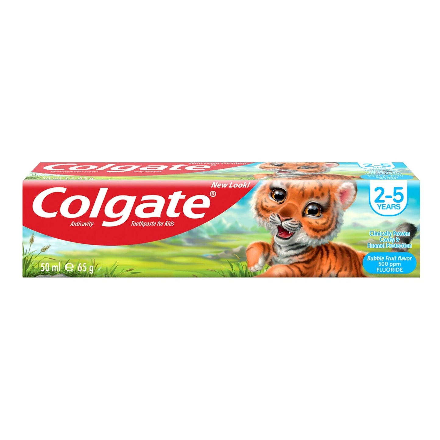 Colgate Anti-Cavity Kids Toothpaste Bubble Fruit Flavor 50 ml