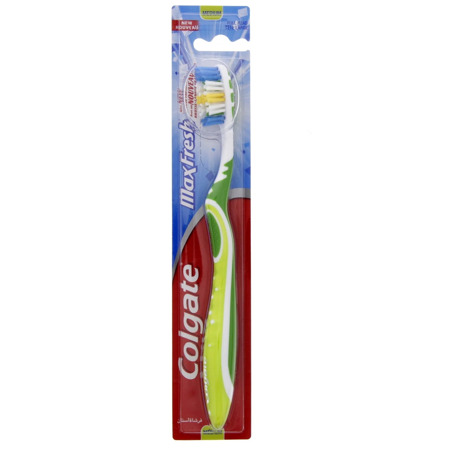 Colgate Max Fresh Medium Toothbrush Assorted Colour 1 pc