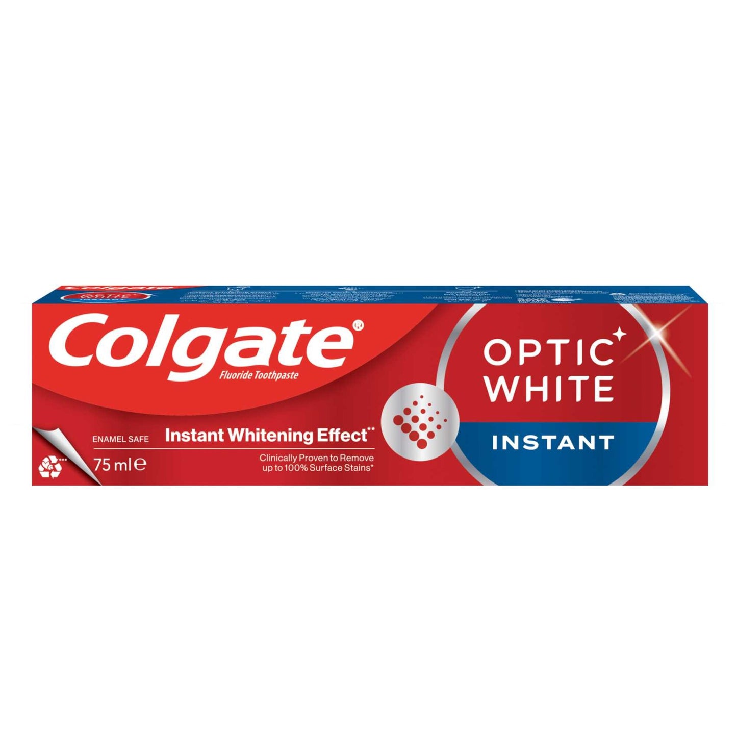 Colgate Optic White Instant Whitening Toothpaste 75 ml