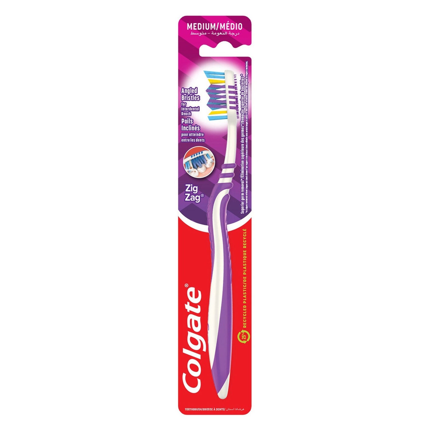 Colgate Zig Zag Medium Toothbrush 1 pcs