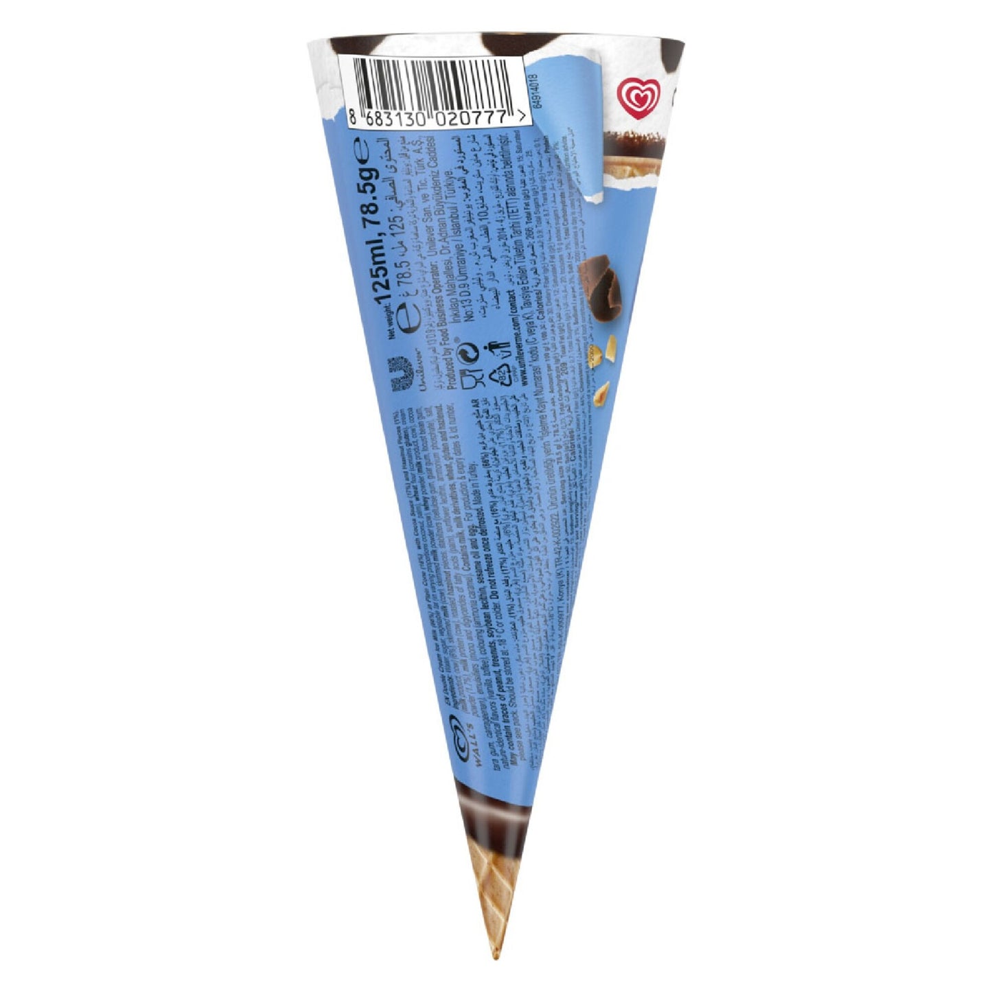 Cornetto Classico Vanilla Cone 125ml