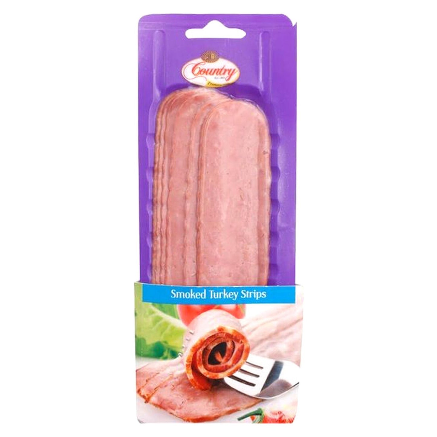 Country Smoked Turkey Strips 100 gr