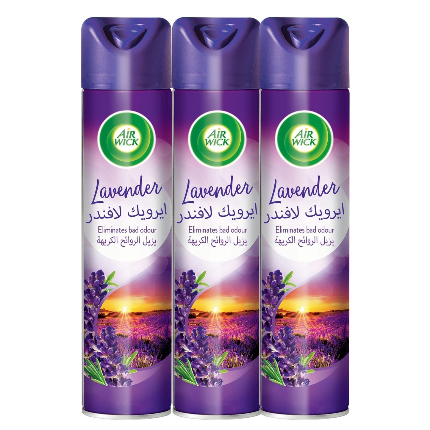 Air Wick Air Freshener Lavender Scent 3 x 300 ml