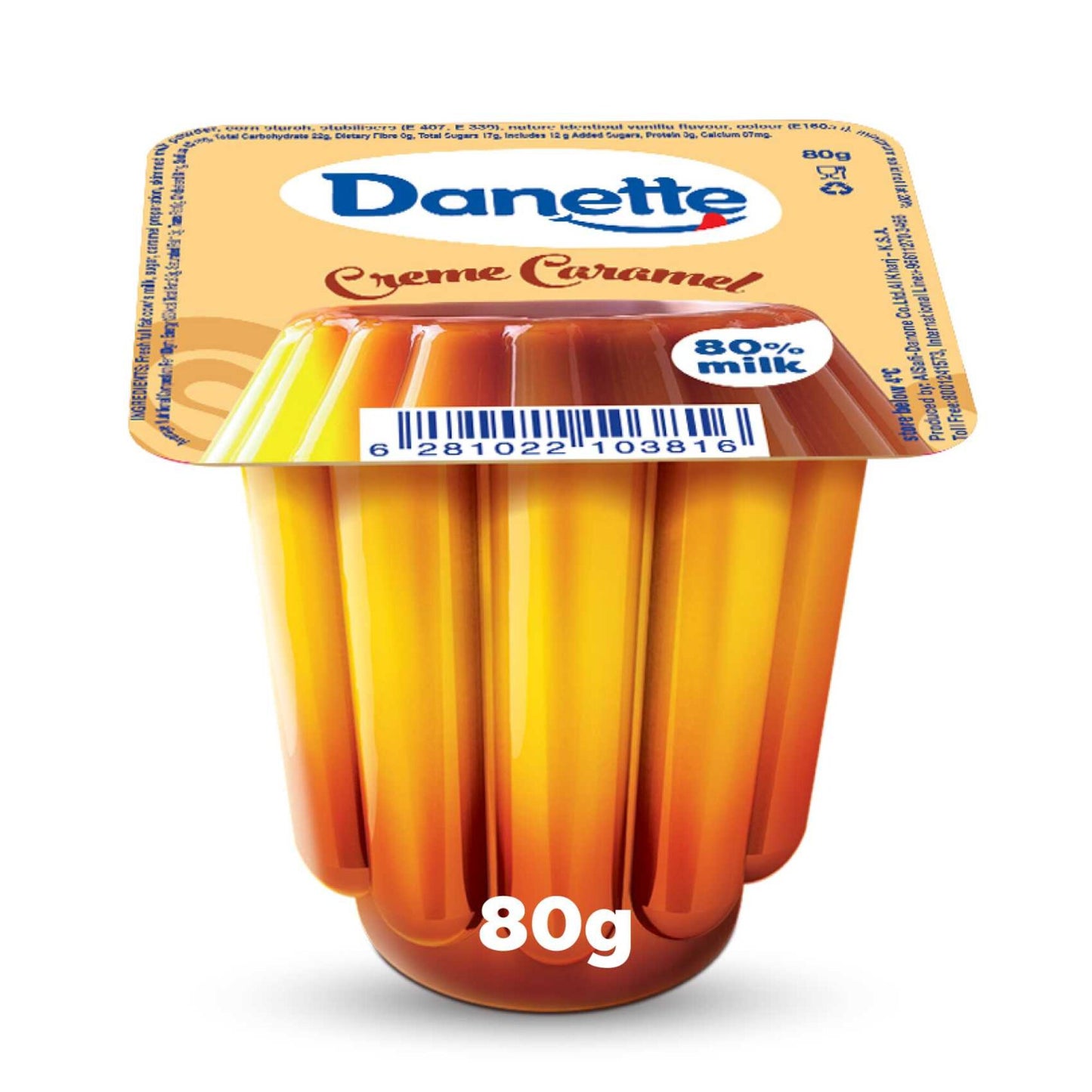 Danette Creme Caramel 80 gr