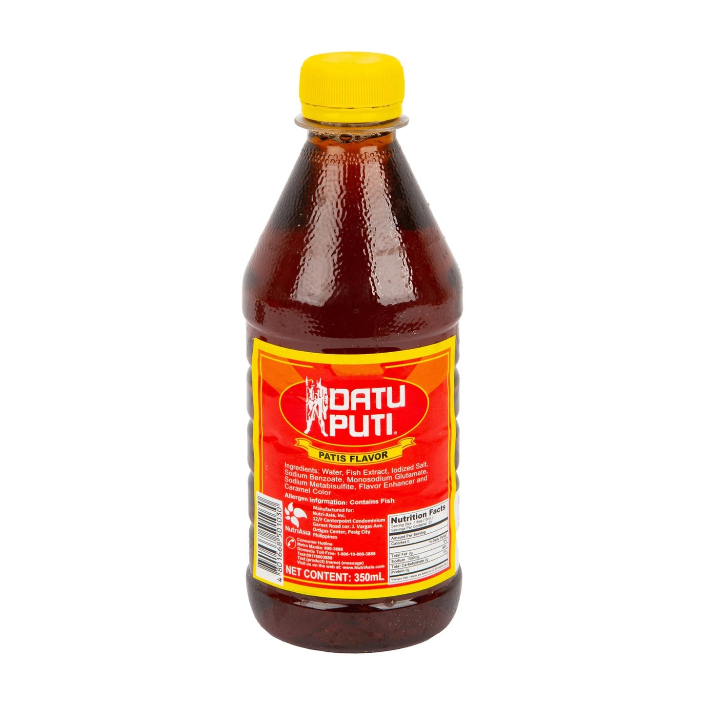 Datu Puti Patis Fish Sauce 350 ml