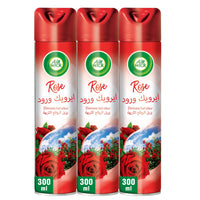 Air Wick Air Freshener Rose Scent 3 x 300 ml