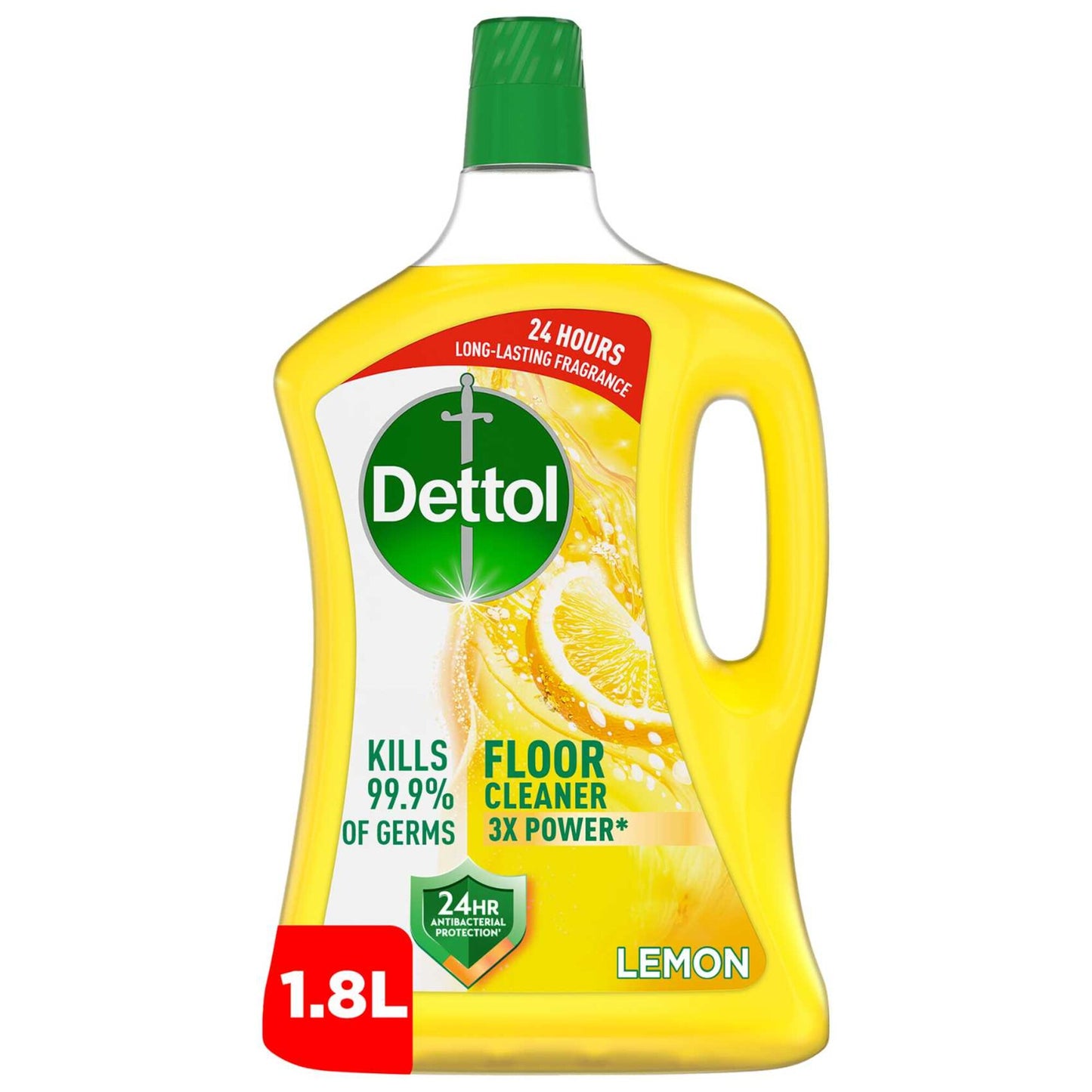 Dettol Antibacterial Power Floor Cleaner Lemon Scent 1.8 L