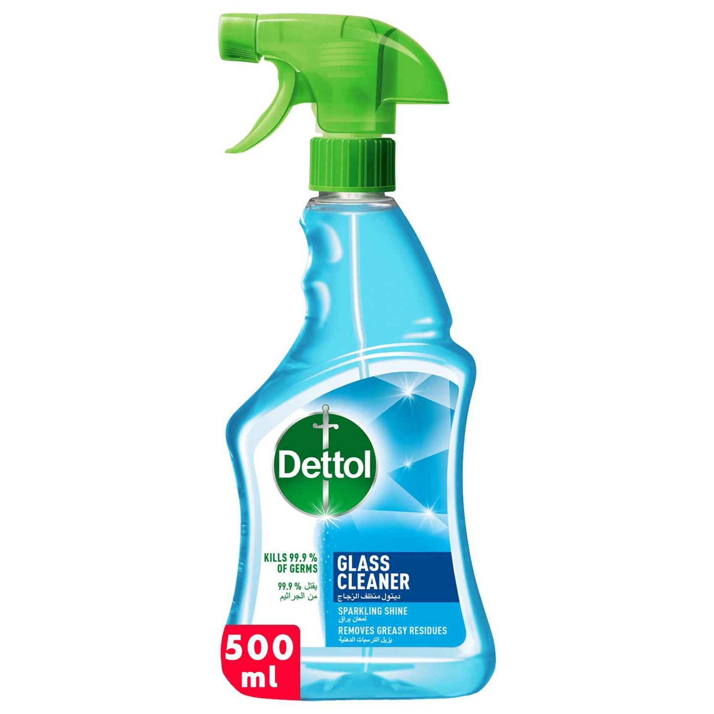 Dettol Liquid Glass Cleaner Spray 500 ml