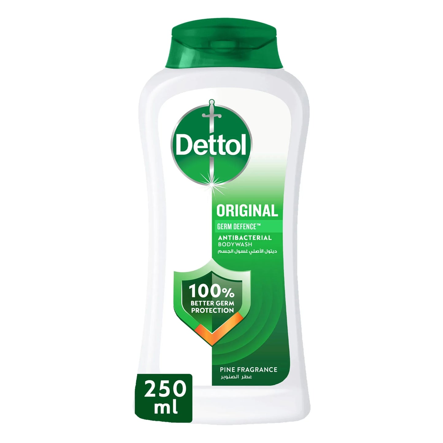 Dettol Original Antibacterial Body Wash Pine Scent 250 ml