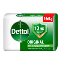 Dettol Original Antibacterial Soap Bar 165 g