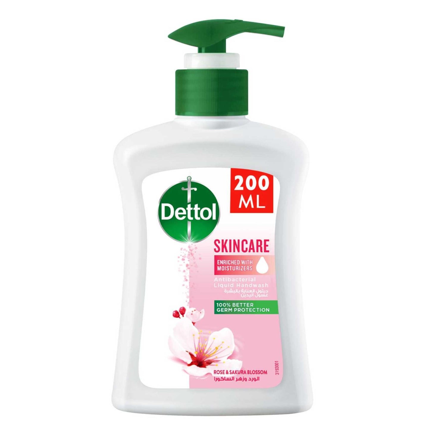 Dettol Skincare Antibacterial & Moisturizing Liquid Hand Wash 200 ml