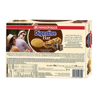 Digestive Cereal Bars with Biscuit, Milk Chocolate & Chocolate Chips 5 x 28 gr