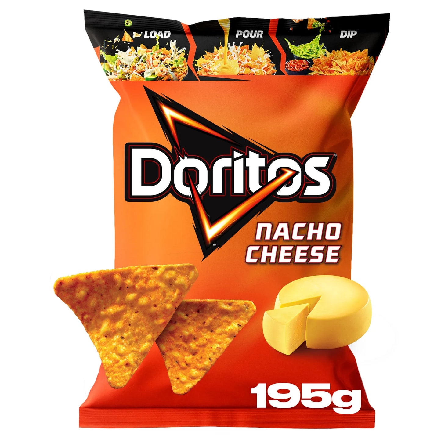 Doritos Nacho Cheese Tortilla Chips 195 gr