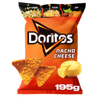 Doritos Nacho Cheese Tortilla Chips 195 gr